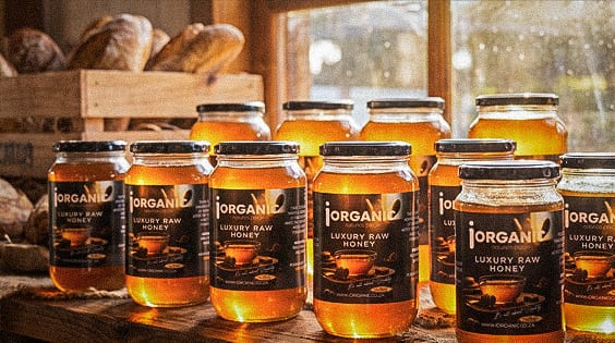 Luxury RAW Honey from iOrganic