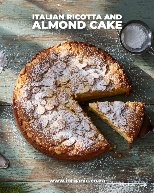 Italian Ricotta and Almond Cake